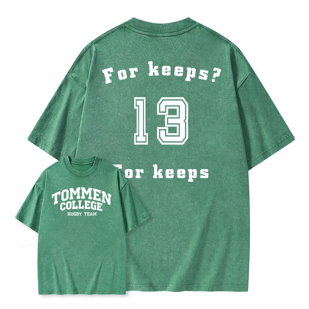 Pagewings Romance Novel Lover Unisex Washed T-shirt