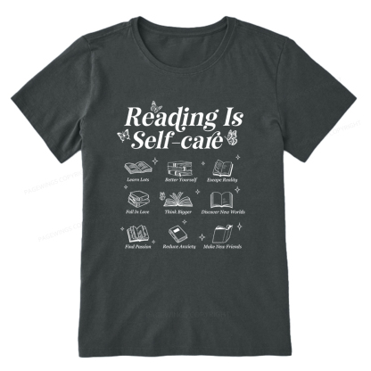 Pagewings Reading Is Self Care Unisex Classic T-shirt
