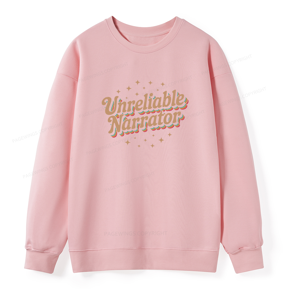 Pagewings Unreliable Narrator Unisex Classic Sweatshirt