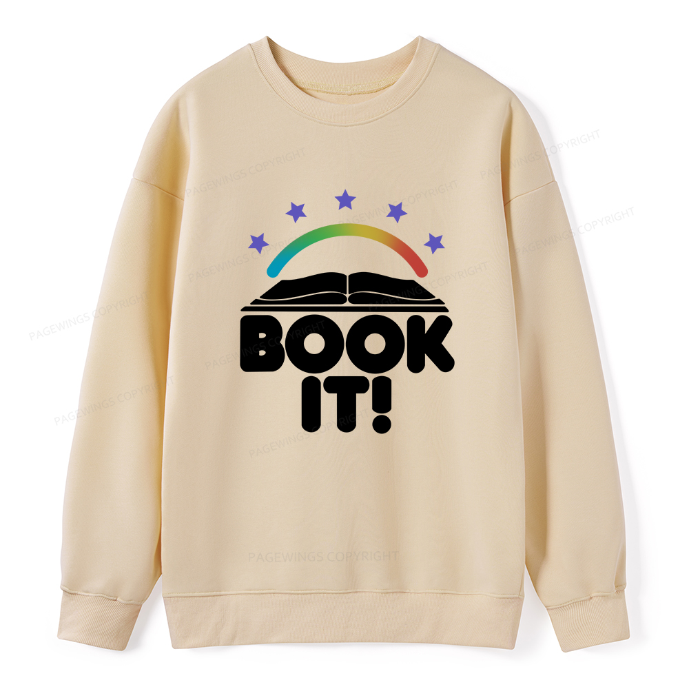 Pagewings Book It  Unisex Classic Sweatshirt