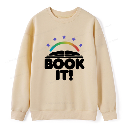 Pagewings Book It  Unisex Classic Sweatshirt