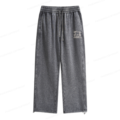Pagewings Drag Queens Unisex Washed Sweatpants