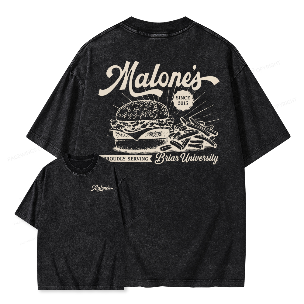 Pagewings Hockey Romance Unisex Washed T-shirt