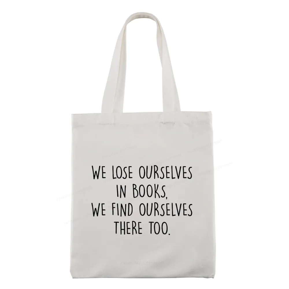 Pagewings Lose Ourselves In Books Tote Bag