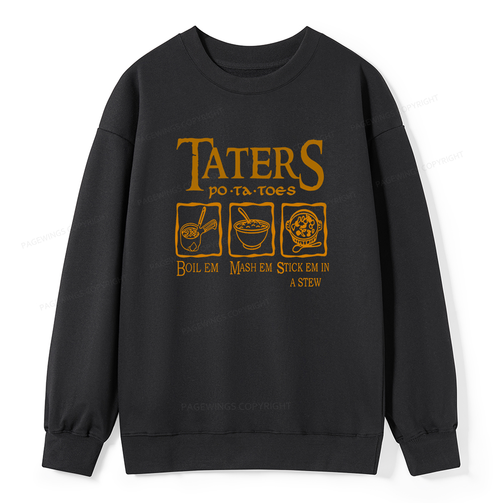 Pagewings Taters PoTaToes Unisex Classic Sweatshirt