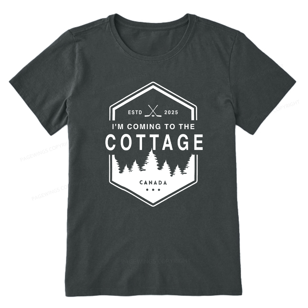 Pagewings Coming To The Cottage Unisex Classic T-shirt