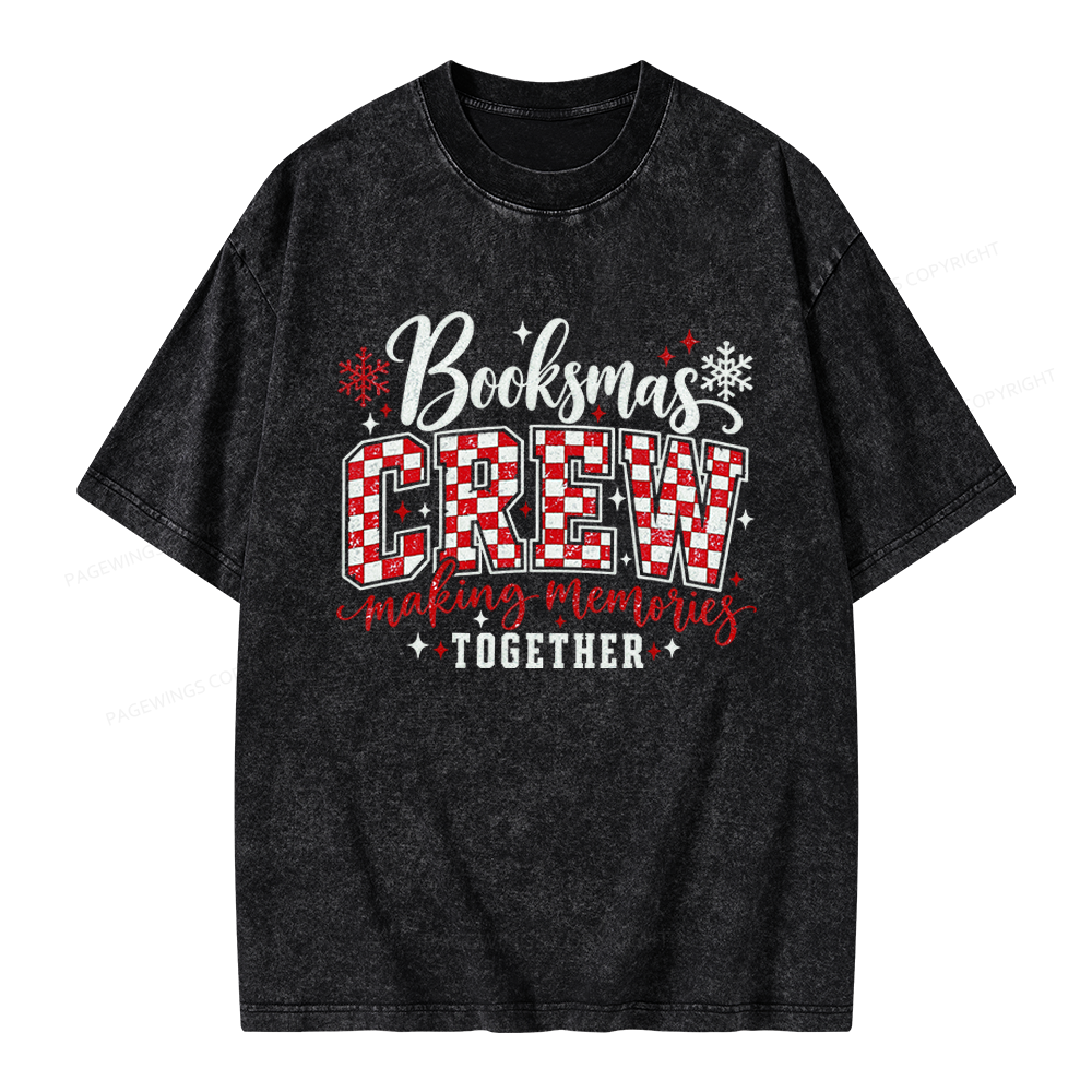 Pagewings Making Memories Unisex Washed T-shirt