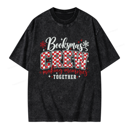 Pagewings Making Memories Unisex Washed T-shirt