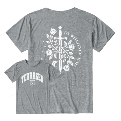 Pagewings Fantasy Novel Lovers Unisex Heather T-Shirt