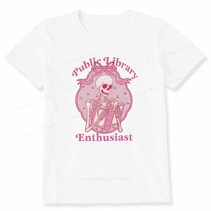 Pagewings Public Library Enthusiast Unisex Classic T-shirt