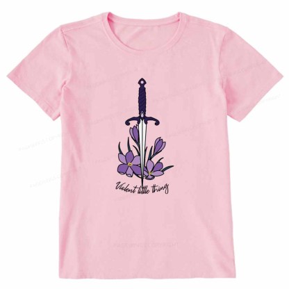 Pagewings ‘’Violent Little Thing" Fourth Wing MC Classic T-Shirt Unisex Classic T-shirt