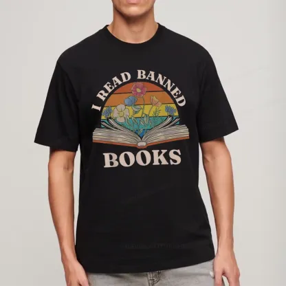 Pagewings I Read Banned Books Unisex Classic T-shirt