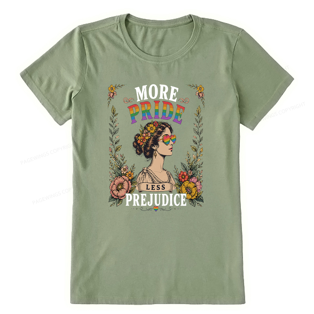 Pagewings More Pride Less Prejudice Unisex Classic T-shirt