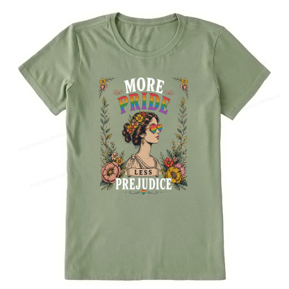 Pagewings More Pride Less Prejudice Unisex Classic T-shirt