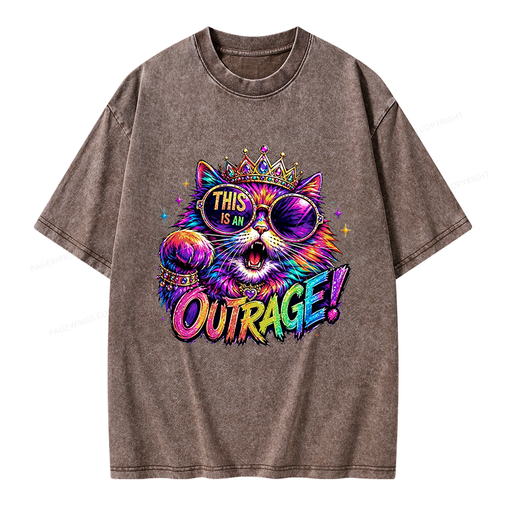 Pagewings Sci-Fi Book Lover Unisex Washed T-shirt