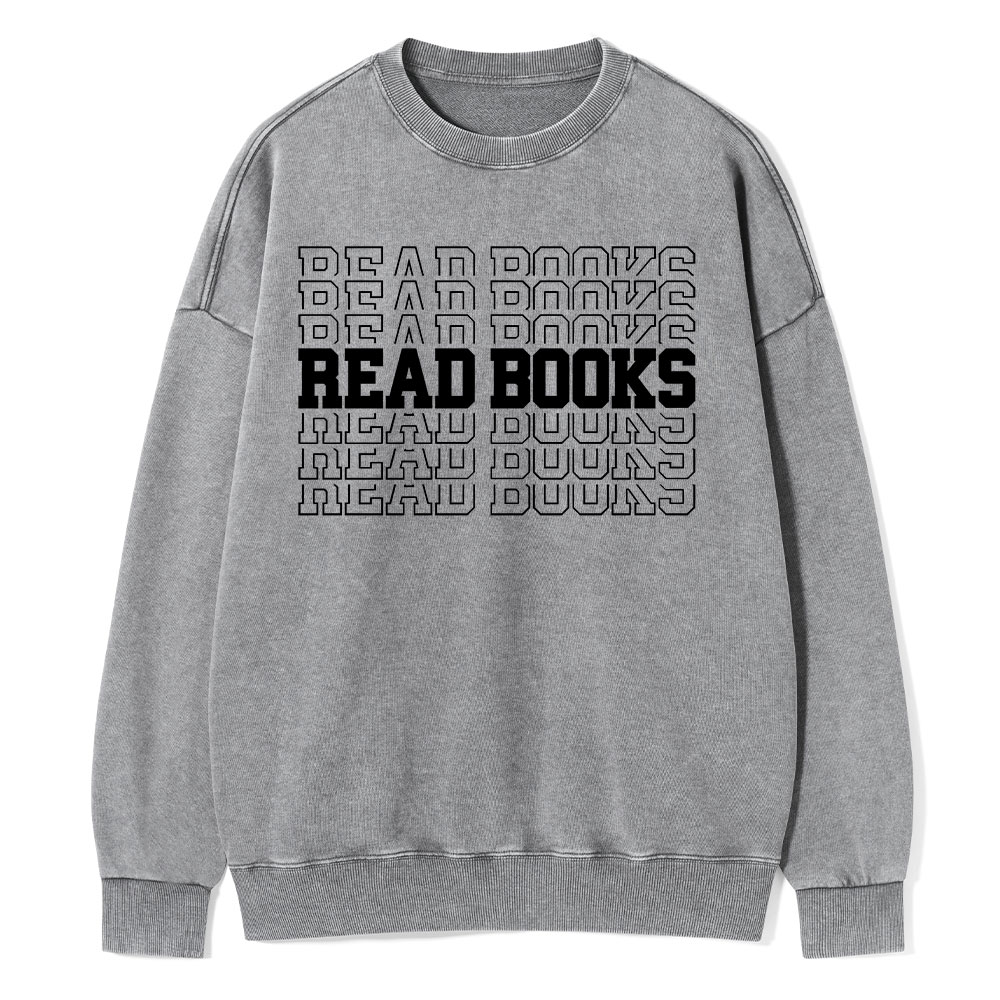 Pagewings Week and Library Unisex Washed Sweatshirt