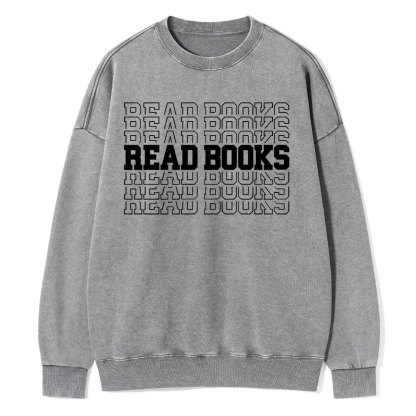 Pagewings Week and Library Unisex Washed Sweatshirt