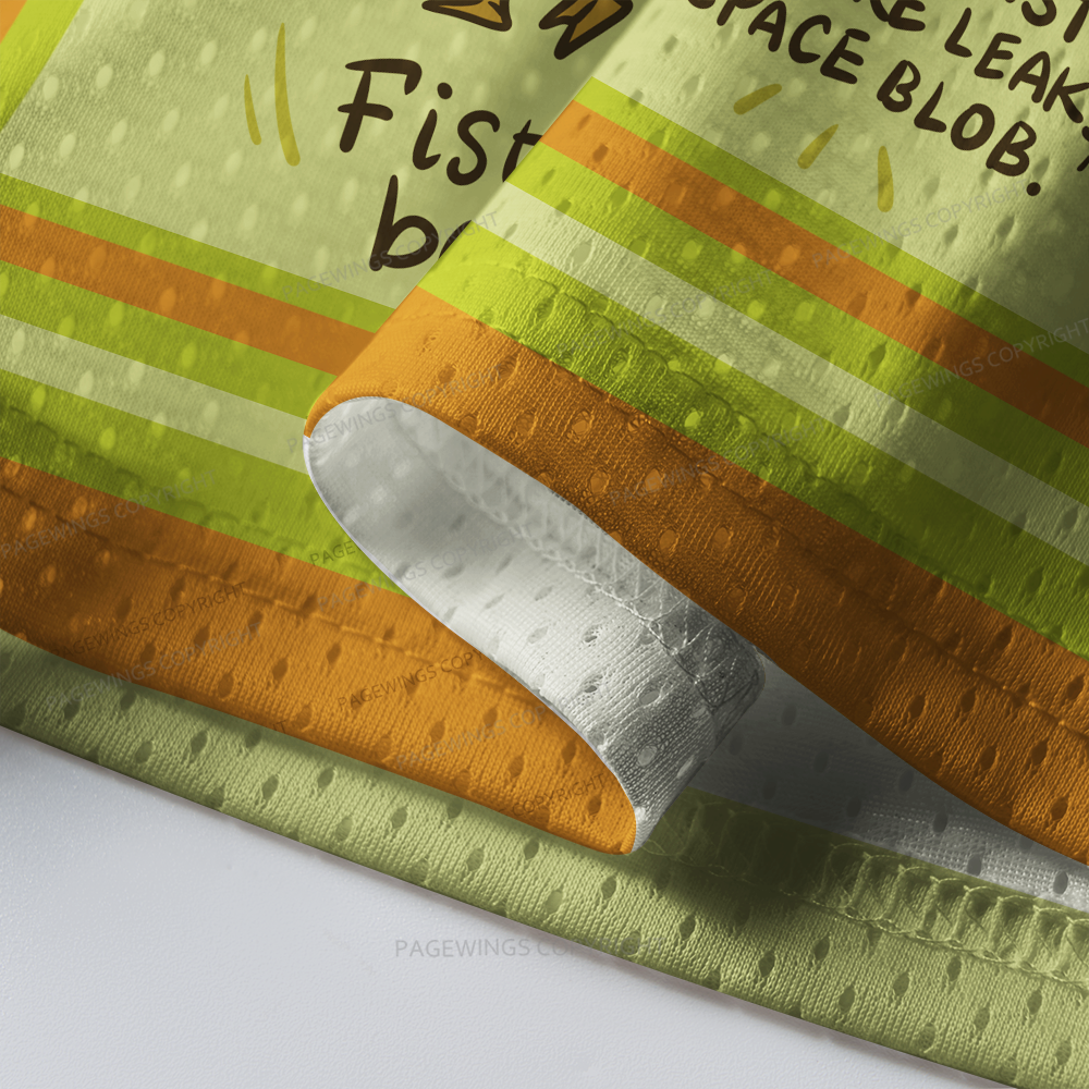 Pagewings Why Stupid Unisex Mesh Jersey