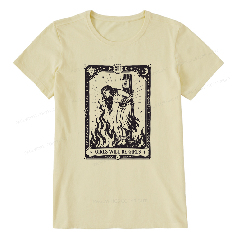 Pagewings Girls Will Be Girls Unisex Classic T-shirt
