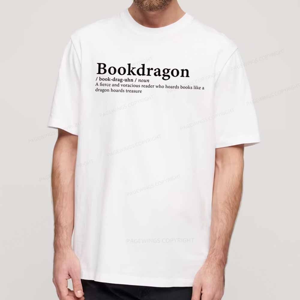 Pagewings Bookdragon: Journey Through Words book lover Unisex Classic T-shirt