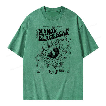 Pagewing  ACOTAR Crescent City Rhysand Unisex Washed T-shirt