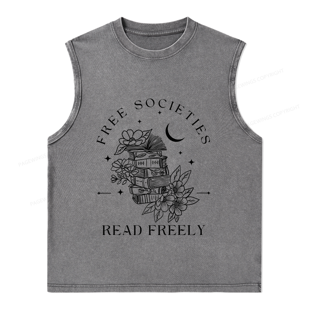 Pagewings Equal Rights Shirt Unisex Washed Tank Top