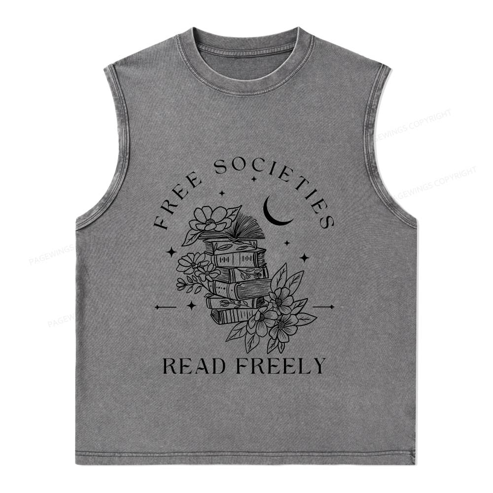 Pagewings Equal Rights Shirt Unisex Washed Tank Top