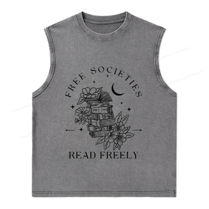 Pagewings Equal Rights Shirt Unisex Washed Tank Top