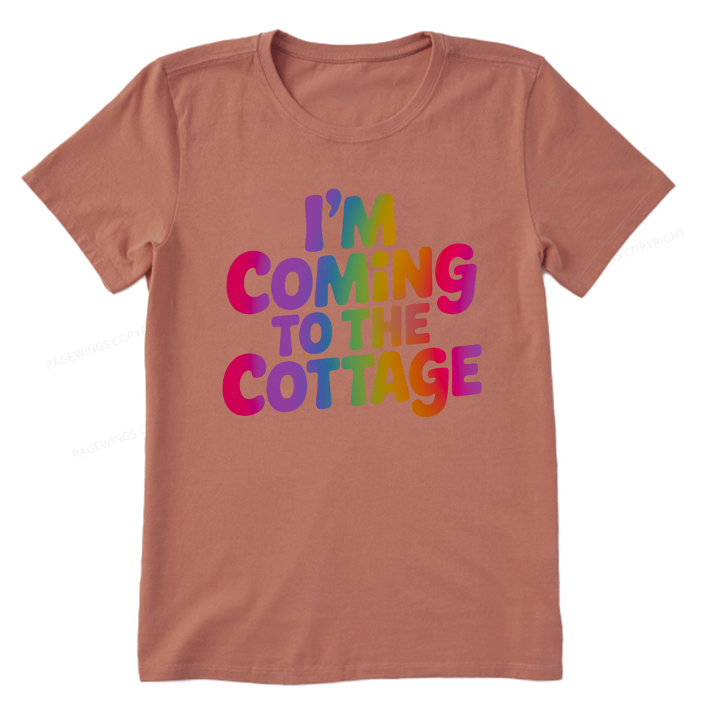 Pagewings I'm Coming To The Cottage Unisex Classic T-shirt