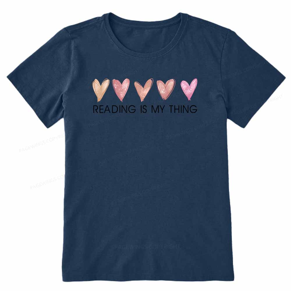 Pagewings Reading is My Thingl Unisex Classic T-shirt