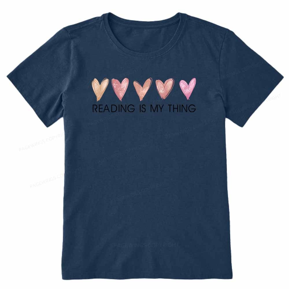 Pagewings Reading is My Thingl Unisex Classic T-shirt