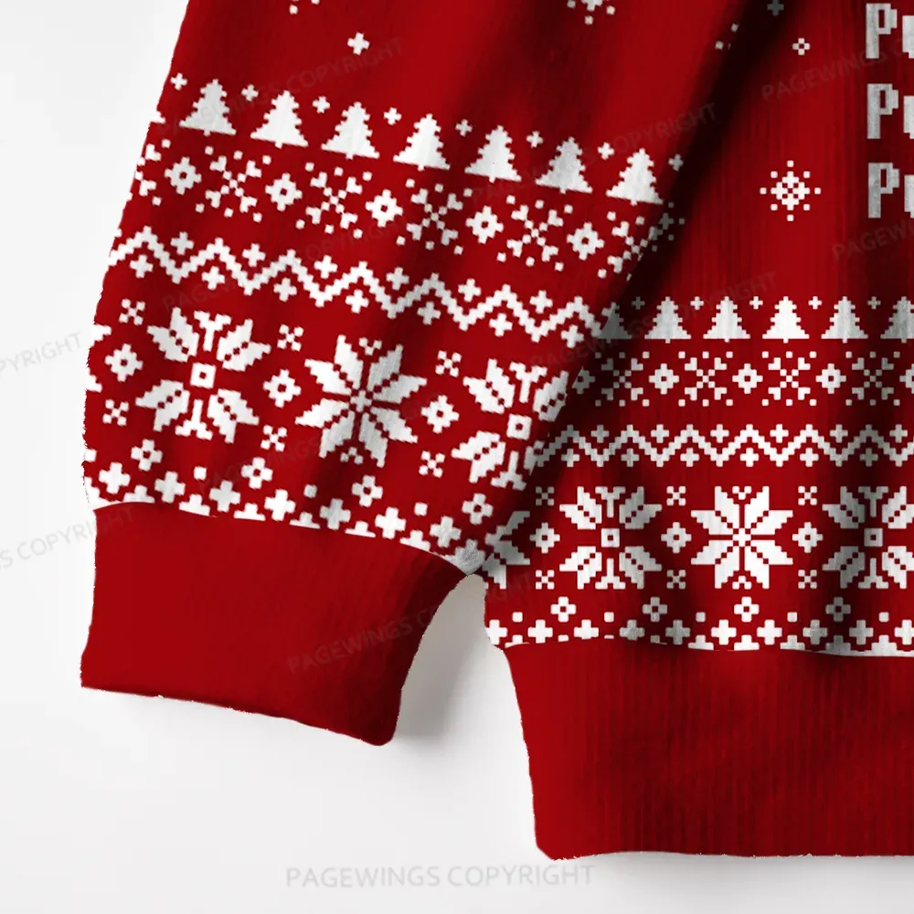 Pagewings Public Libraries Unisex Ugly Knit Sweatshirt