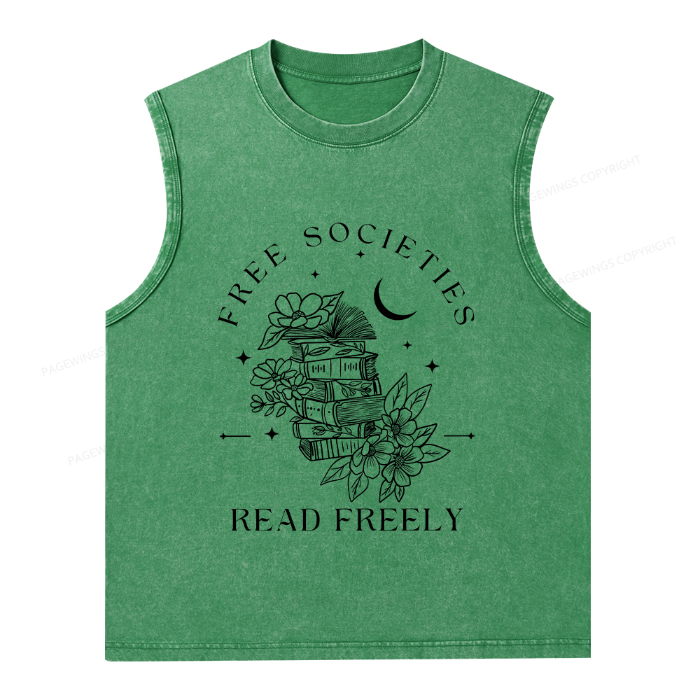 Pagewings Equal Rights Shirt Unisex Washed Tank Top