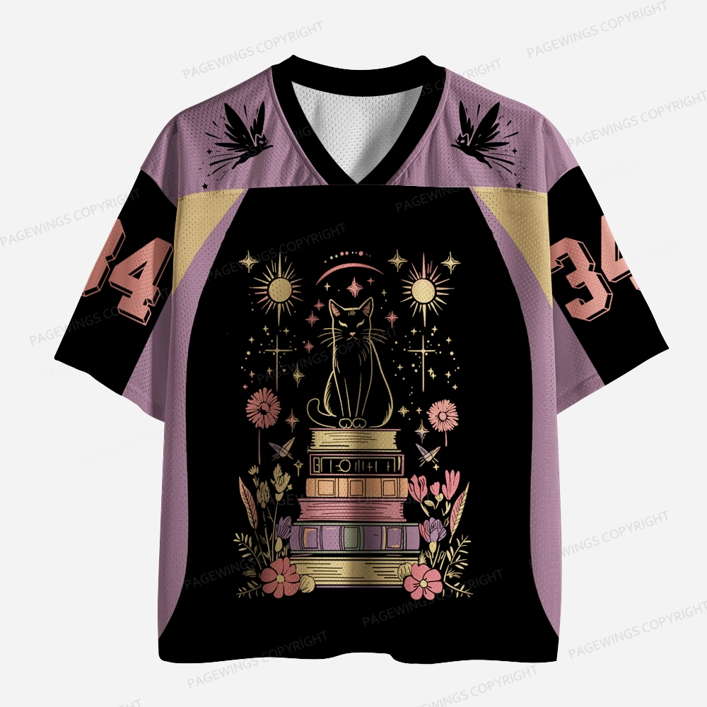 Pagewings Books Are Magic Unisex Mesh Jersey