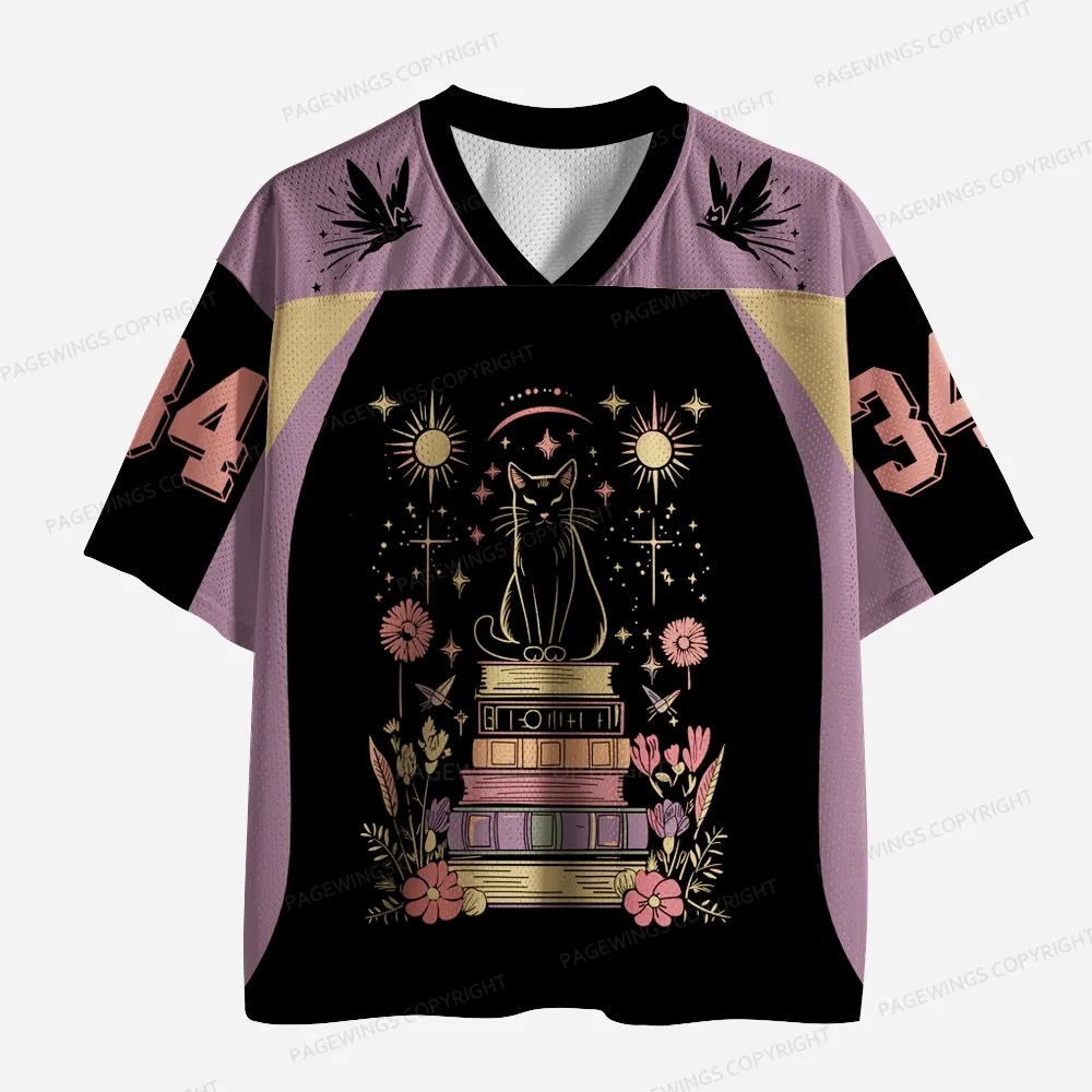 Pagewings Books Are Magic Unisex Mesh Jersey