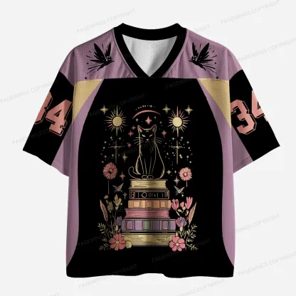 Pagewings Books Are Magic Unisex Mesh Jersey