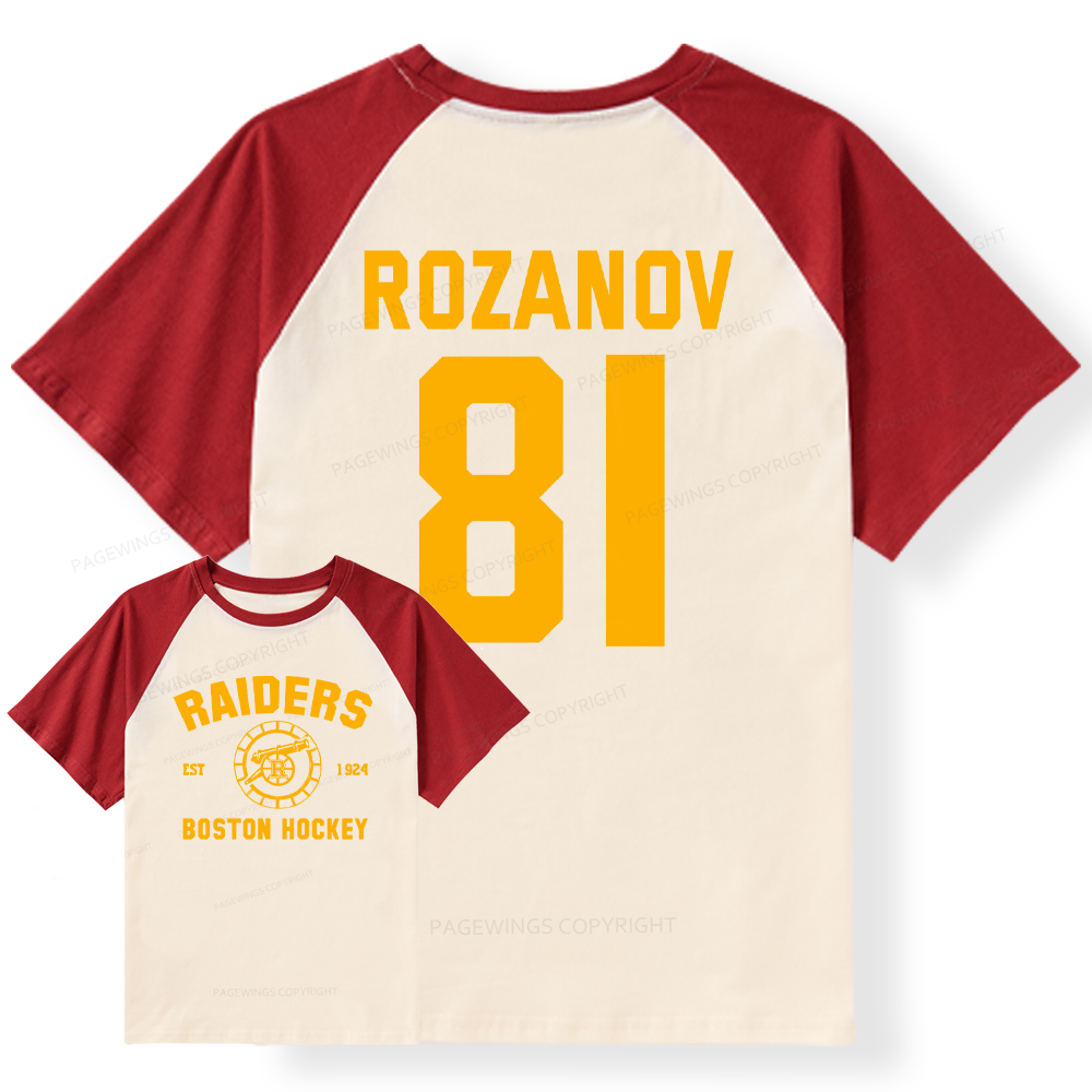 Pagewings Romance Novel Lover Raglan T-shirt