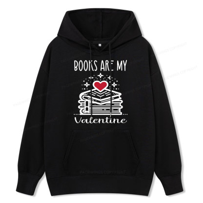 Pagewings Books are My Valentine Unisex Classic Hoodie