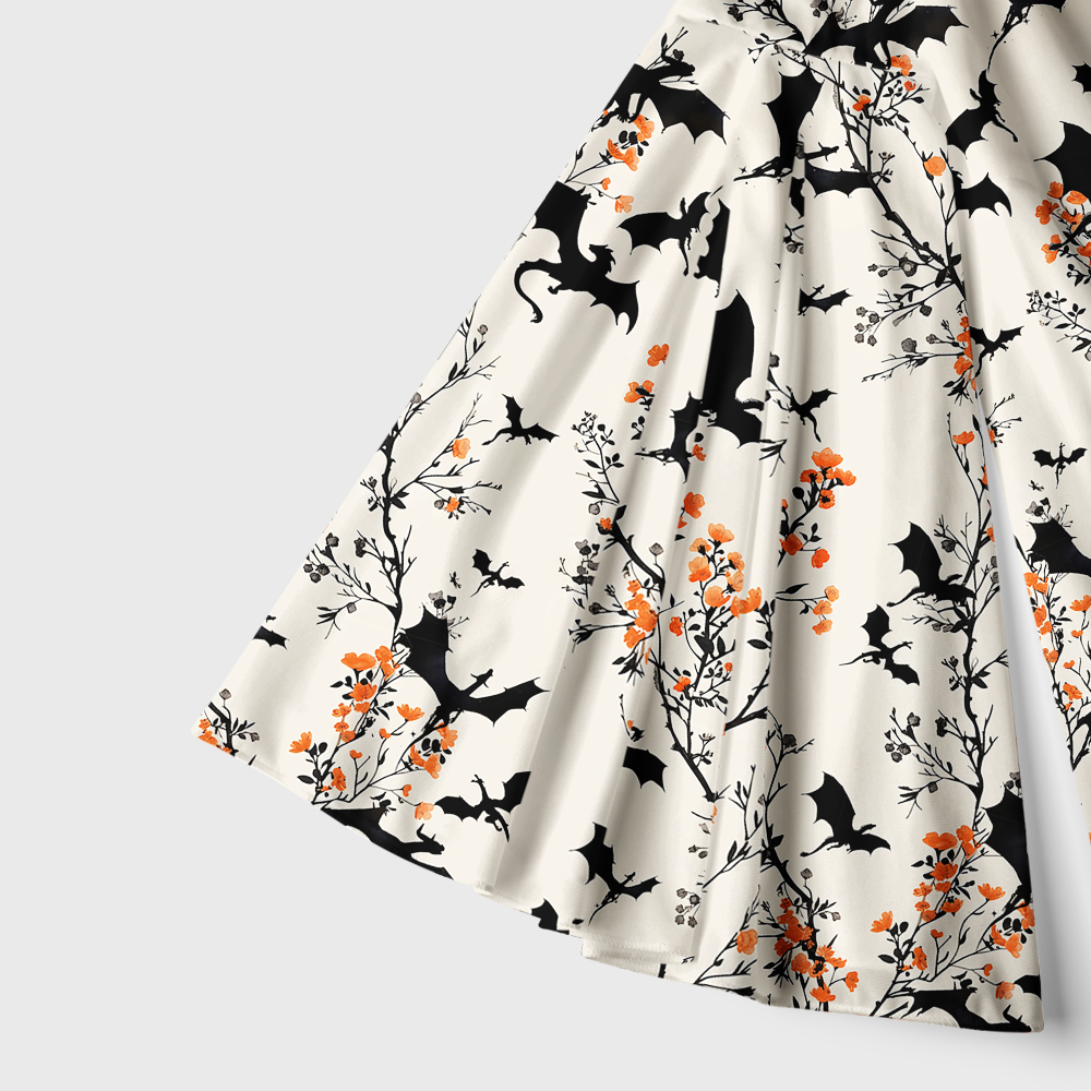 Pagewings Book Dragon Bell Sleeve Dress