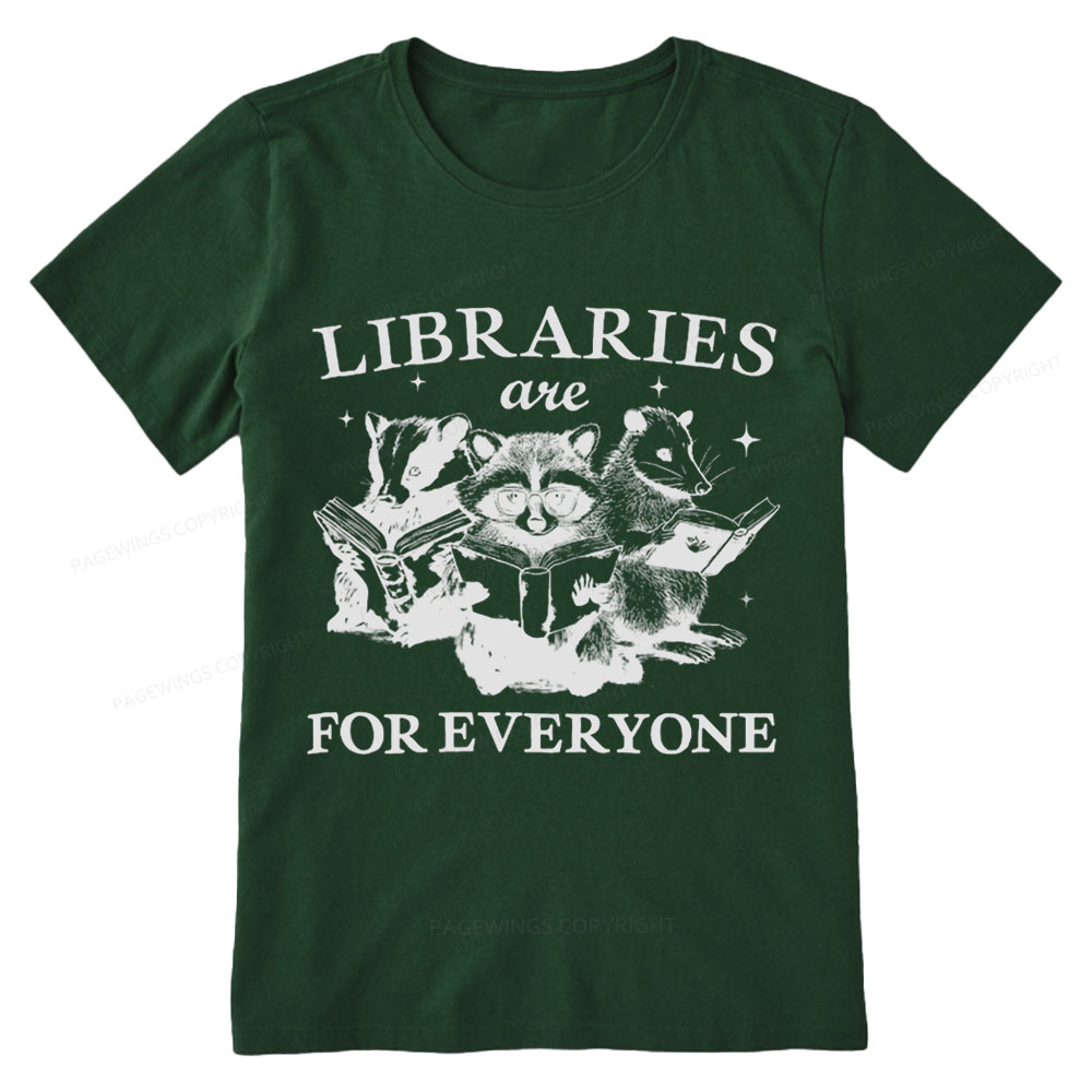 Pagewings Libraries Are For Everyone Unisex Classic T-shirt