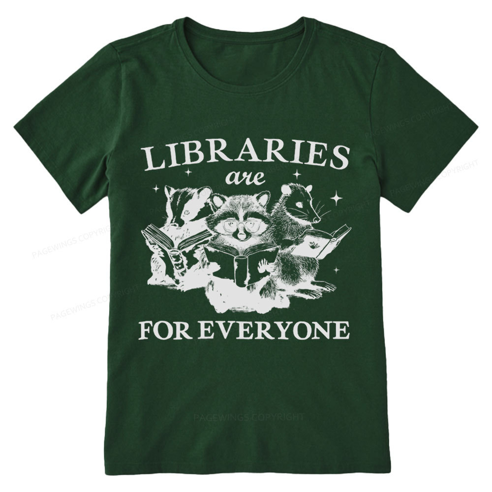 Pagewings Libraries Are For Everyone Unisex Classic T-shirt