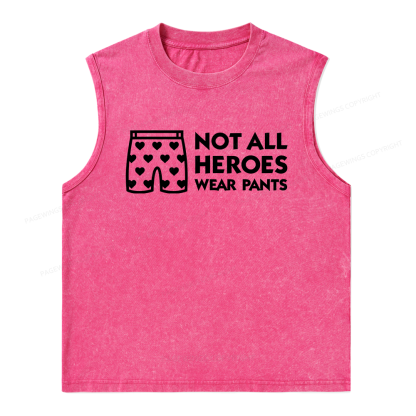 Pagewings Sci-Fi Book Lover Unisex Washed Tank Top