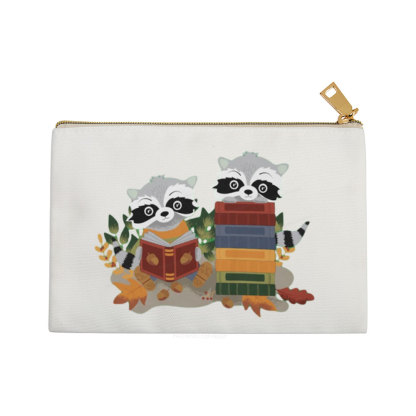 Pagewings Two Raccoons with Books Pouch