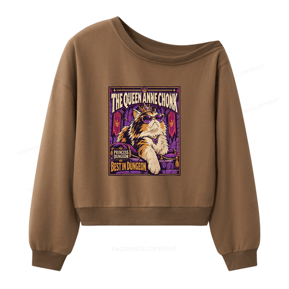 Pagewings Sci Fi Book Lover Women Off Shoulder Sweatshirt