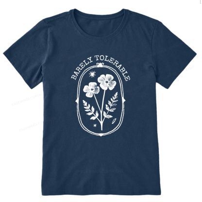 Pagewings Barely Tolerable Unisex Classic T-shirt