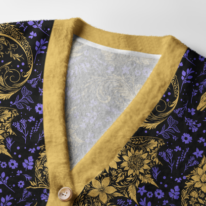 Pagewings Fantasy Bookish Light Knit Unisex Cardigan Sweaters