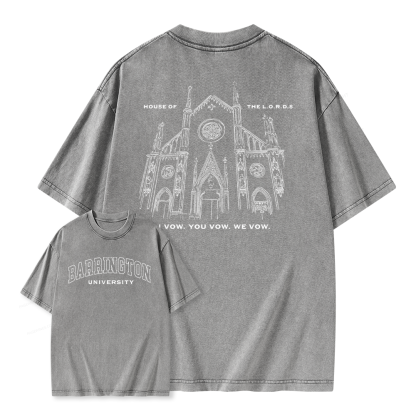 Pagewings Dark Romance Lover Unisex Washed T-shirt