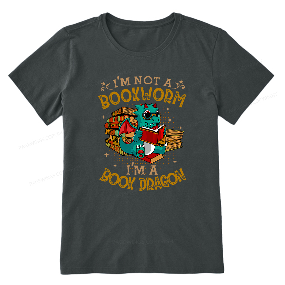 Pagewings Book Dragon T Shirts Unisex Classic T-shirt
