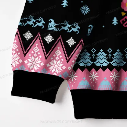 Pagewings Public Parks Libraries Education Broadcasting Unisex Ugly Knit Sweatshirt