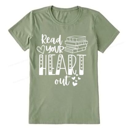 Pagewings Valentine Sweatshirt Read Your Heart Unisex Classic T-shirt
